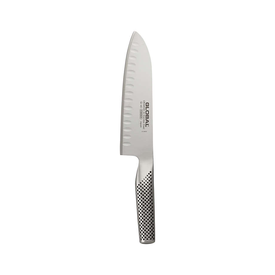 G-80 Global Santoku Hollow Edge