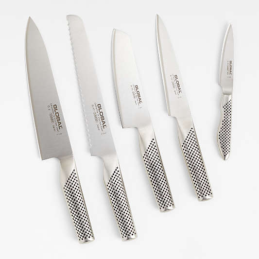 Global ® Classic In-Drawer 6-Piece Knife Block Set