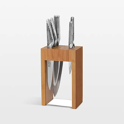 Global Osaka 6 Piece Knife Block Set