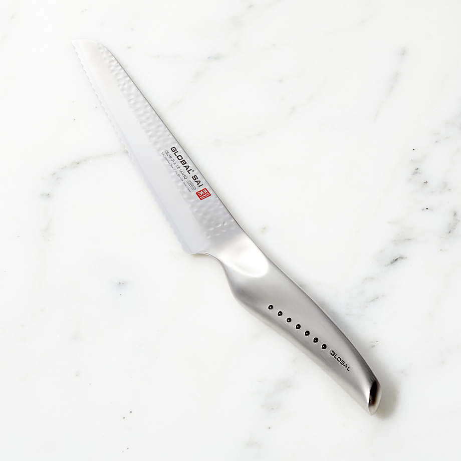 Global 6.5" SAI Bread Knife Crate and Barrel