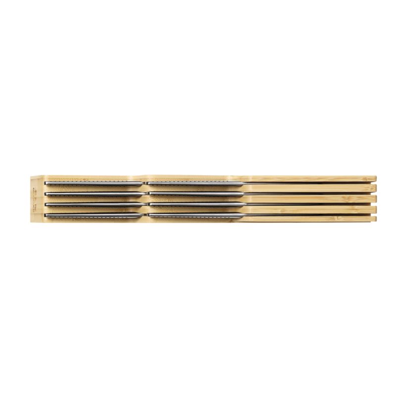 Global ® Seiso 8-Slot Bamboo Knife Organizer Set - image 2 of 3