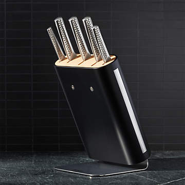 Global Sai 7-Piece Knife Block Set