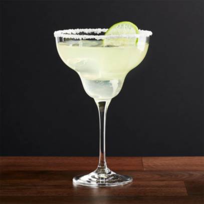 CARMEN MARGARITA GLASSES MADE IN MEXICO FOR CRATE AND BARREL 