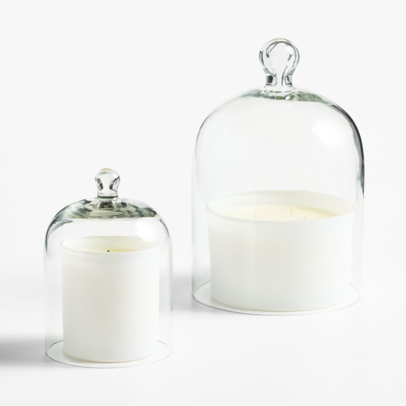 Large Glass Cloche for Pillar and Jar Candles - image 1 of 4