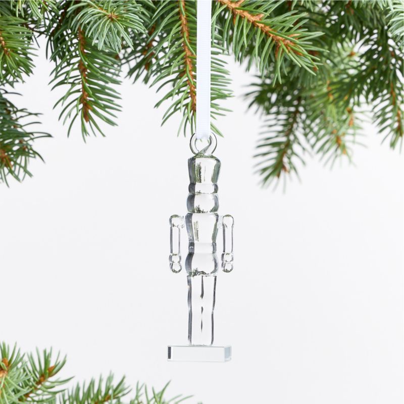 Glass Nutcracker Christmas Tree Ornament, Set of 4 - image 1 of 3