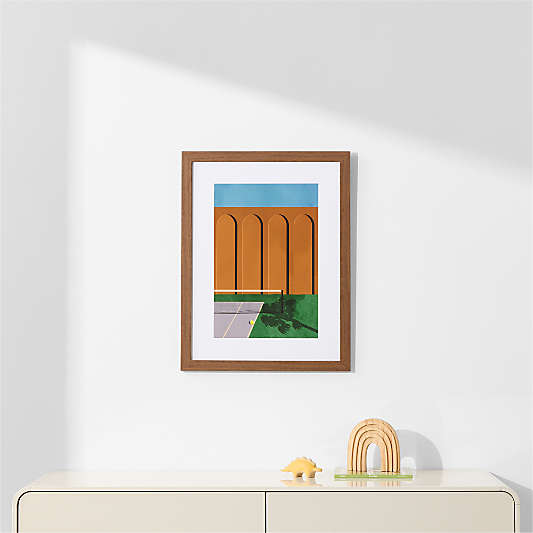 Game, Set, Rest Walnut Framed Wall Art Print by Venus Williams