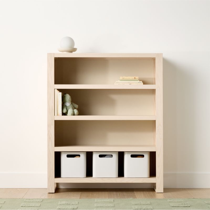 Gemini 45" Sunwashed Ash Wood 4-Shelf Tall Kids Bookcase - image 2 of 7