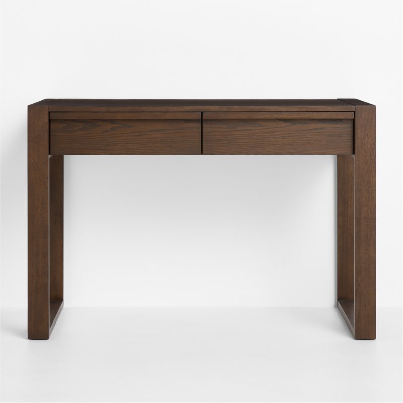 Gemini 55" Deep Brown Ash Wood Wide 6-Drawer Kids Dresser - image 3 of 10