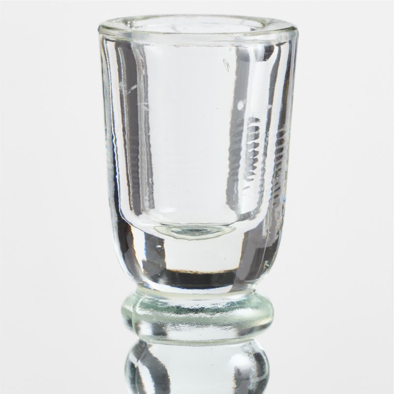 Genoa Large Clear Glass Taper Holder 6.5" - image 4 of 5