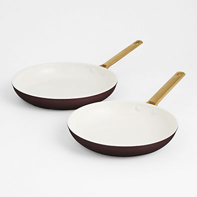 View GreenPan ™ Reserve Merlot 2-Piece 10" and 12" Ceramic Non-Stick Fry Pan Set details