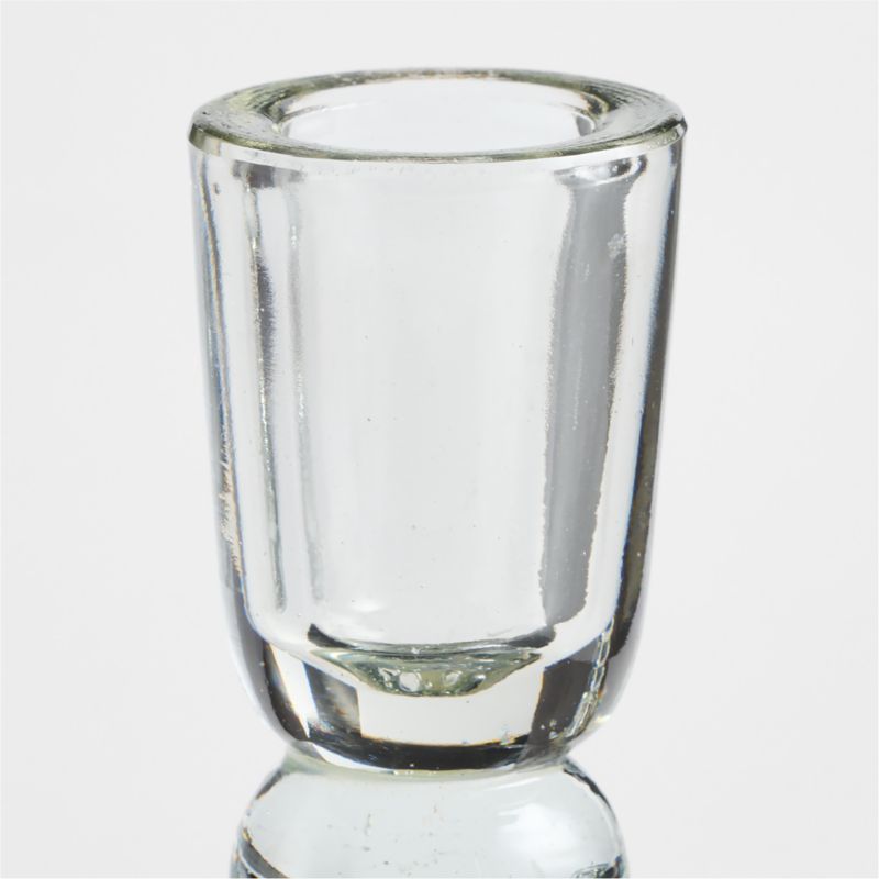 Genoa Small Clear Glass Taper Holder 3.5" - image 4 of 5