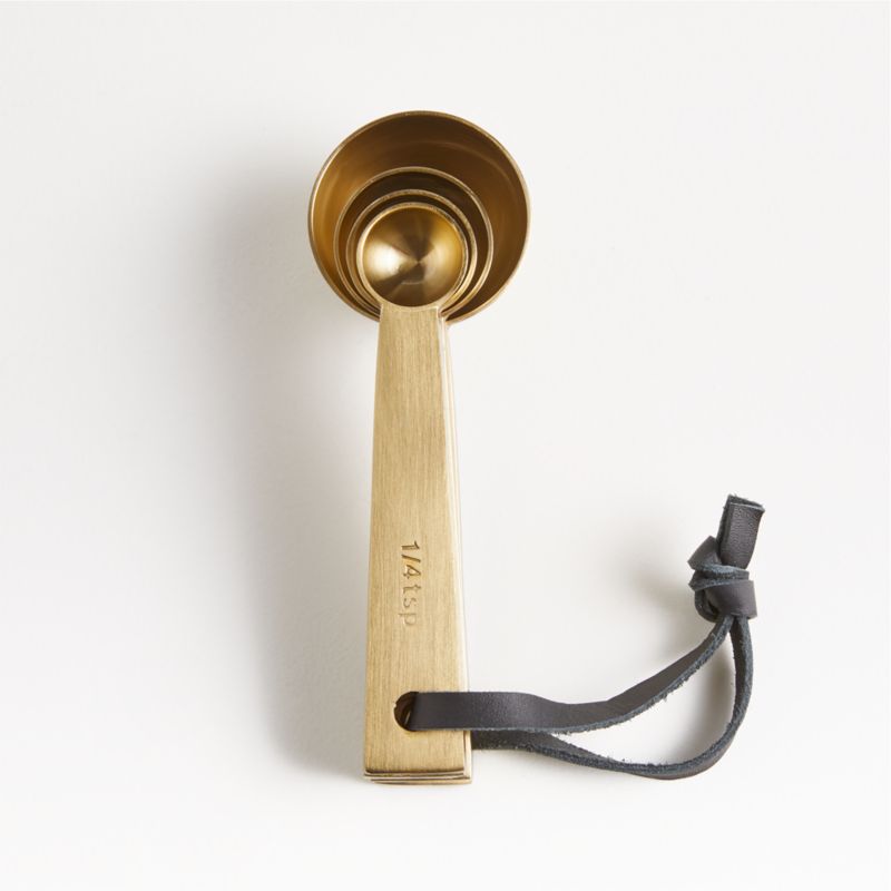 Gold Measuring Spoons - image 1 of 3