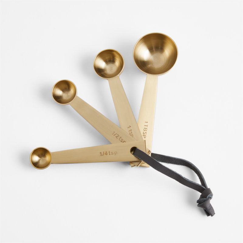 Gold Measuring Spoons + Reviews | Crate & Barrel Canada