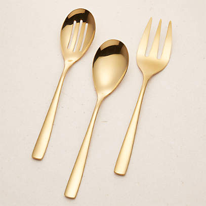 Gold Serving Pieces