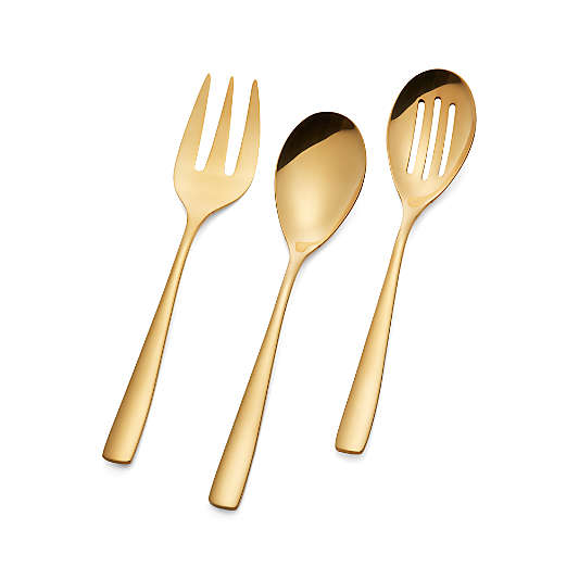 Gold Serving Pieces