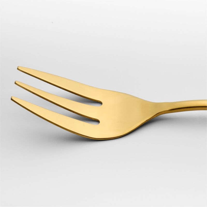 Gold Serving Fork - image 3 of 4