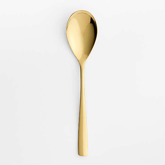 Gold Serving Spoon