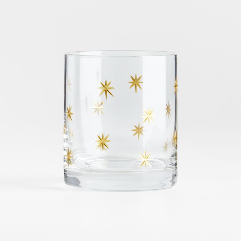 Gold Star Etched 8.5-oz. Double Old-Fashioned Glass - image 3 of 5