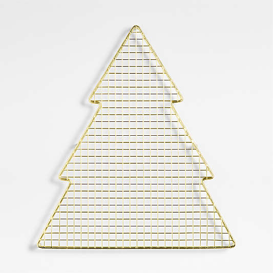 Brass Tree Shaped Cooling Rack