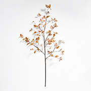 Faux Golden Yellow Leaf Branch 66"