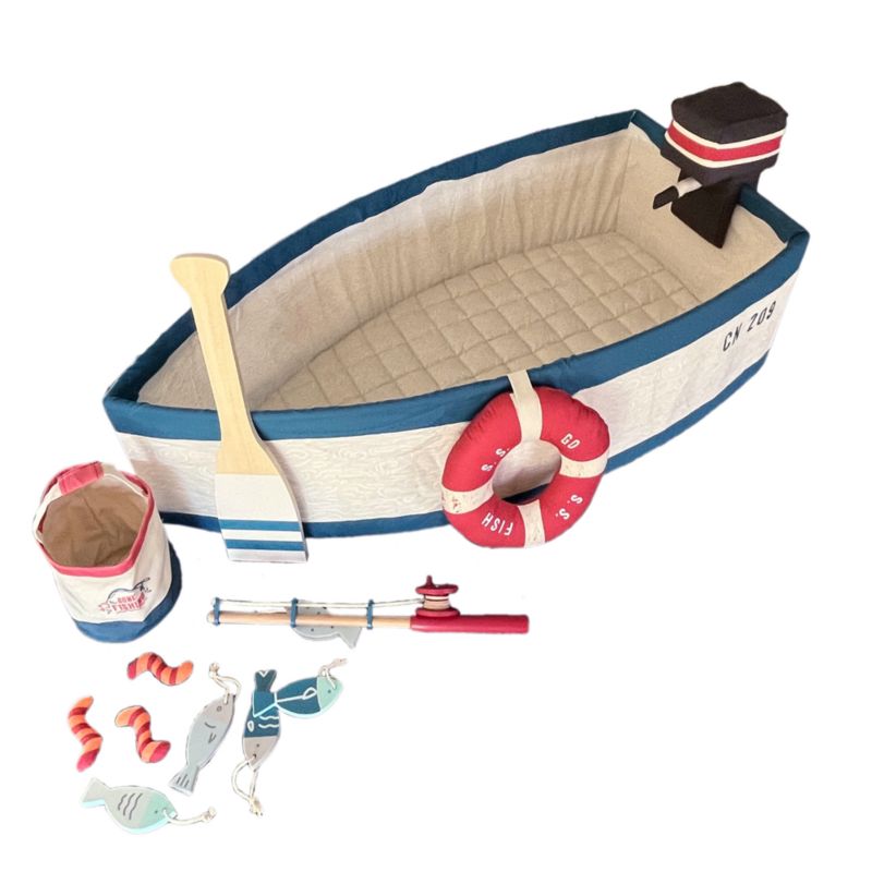 Wonder & Wise by Asweets Gone Fishing Boat Toddler Activity Toy - image 6 of 7