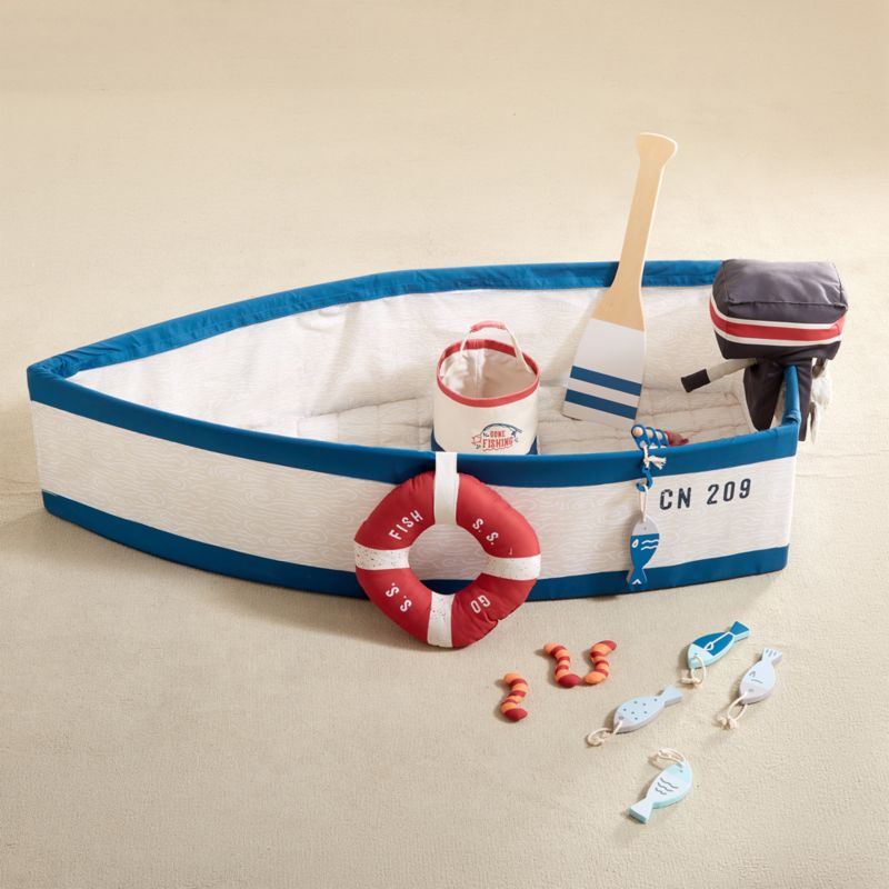 Wonder & Wise by Asweets Gone Fishing Boat Toddler Activity Toy - image 4 of 7