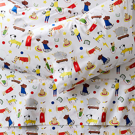 Organic Good Dog Full Sheet Set