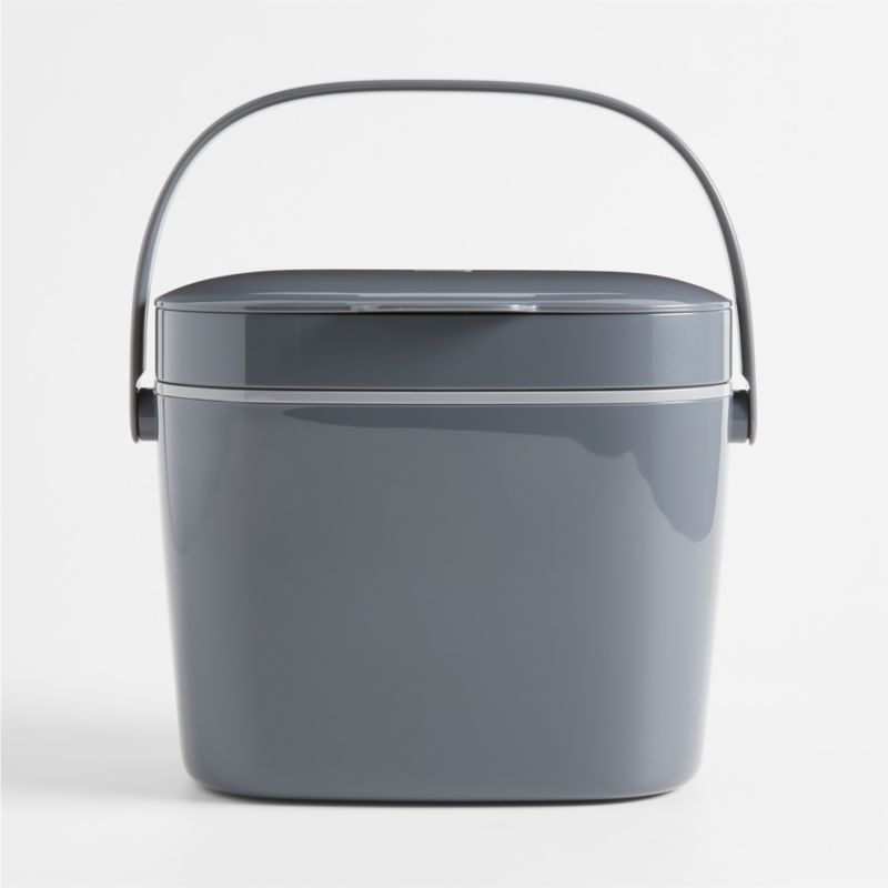 Kitchen Counter Compost Bin, Compost Pail With Inner Liner, Small