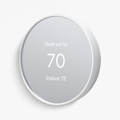 View White Google Nest Thermostat details