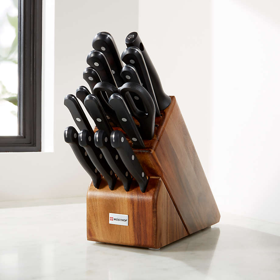 sabatier acacia knife set