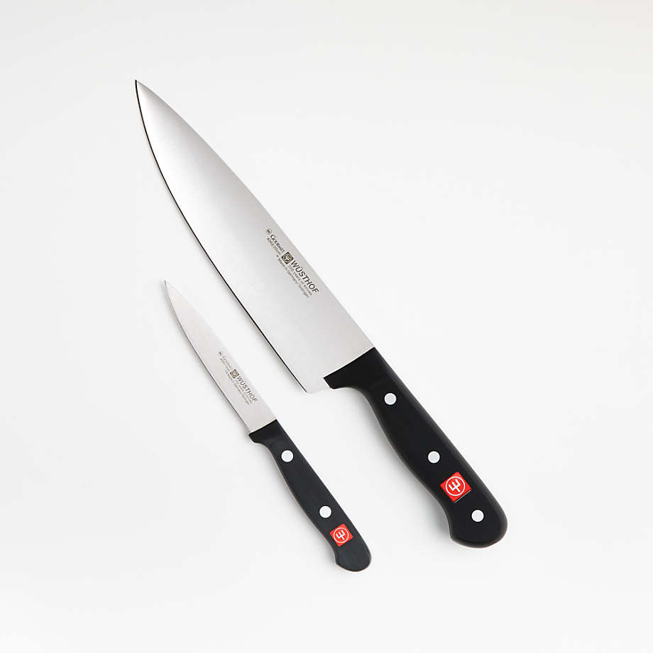 Wusthof Gourmet 2-Piece Starter Knife Set + Reviews | Crate and Barrel