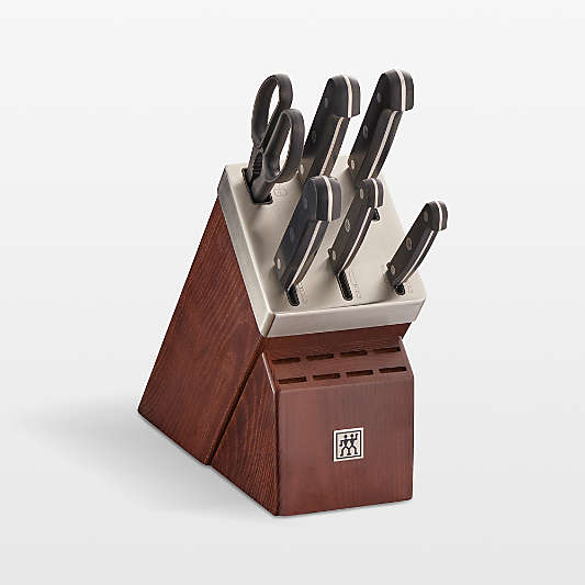 ZWILLING Gourmet 7-Piece Self-Sharpening Knife Block Set