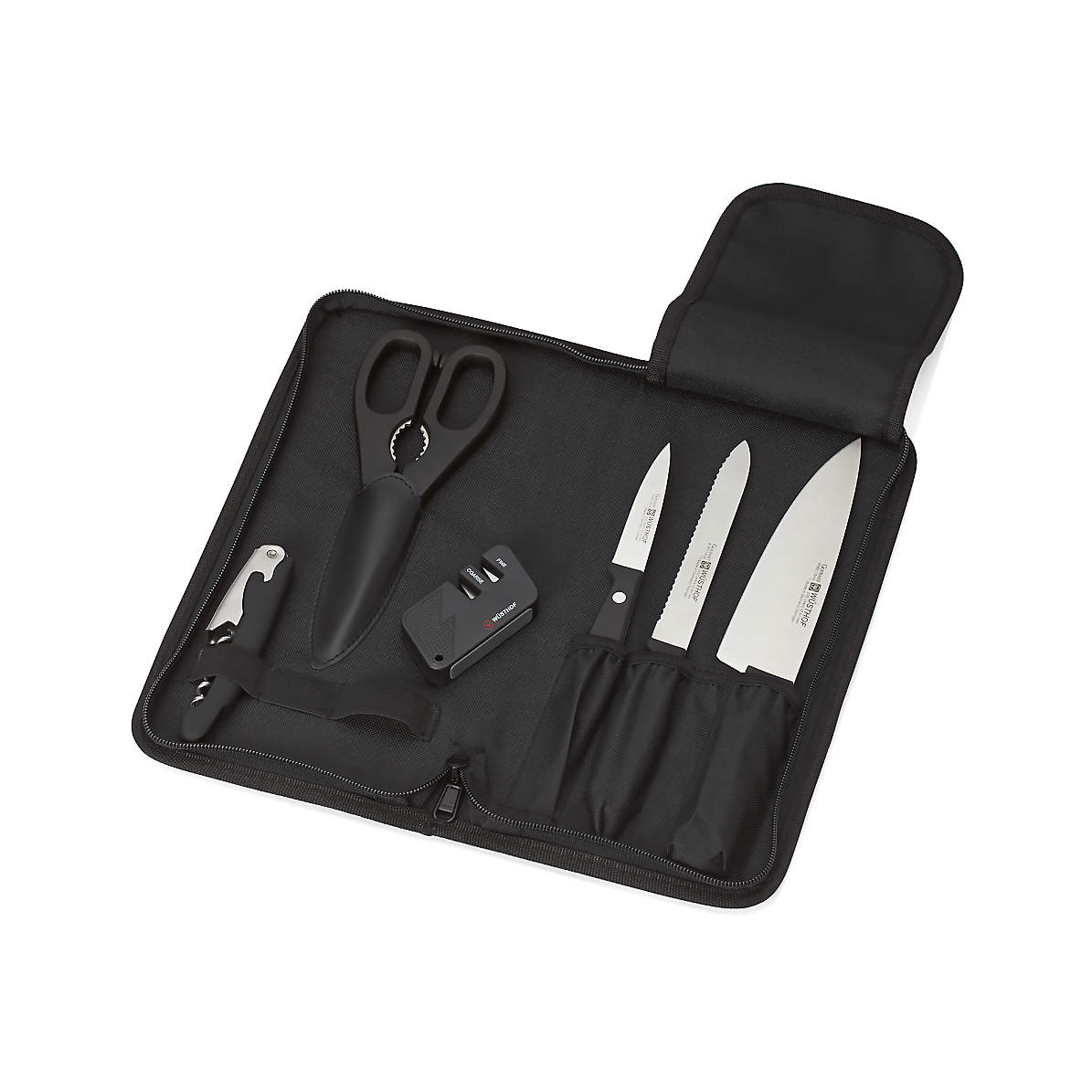 Wusthof Gourmet 7-Piece Traveler Knife Set at Swiss Knife Shop