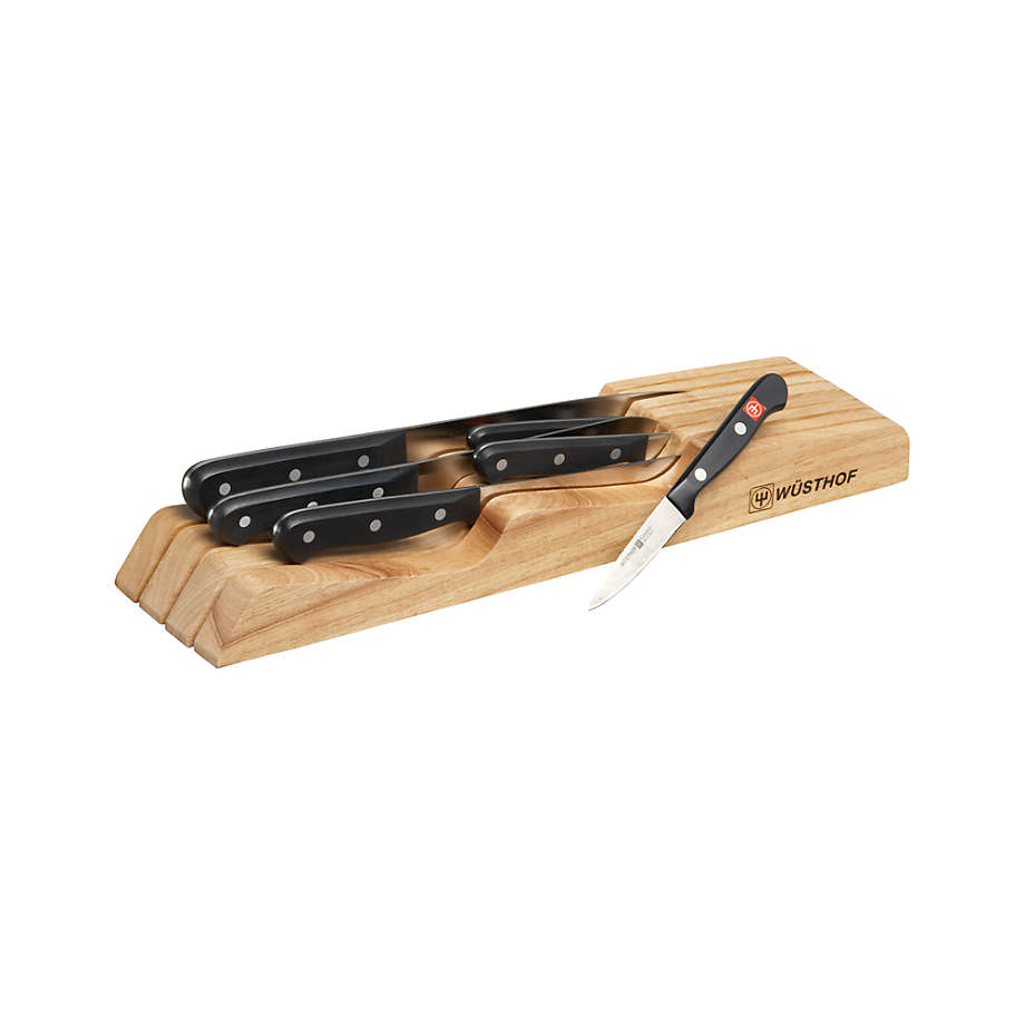 Wüsthof Classic 6-Piece Knife Set with Drawer Tray
