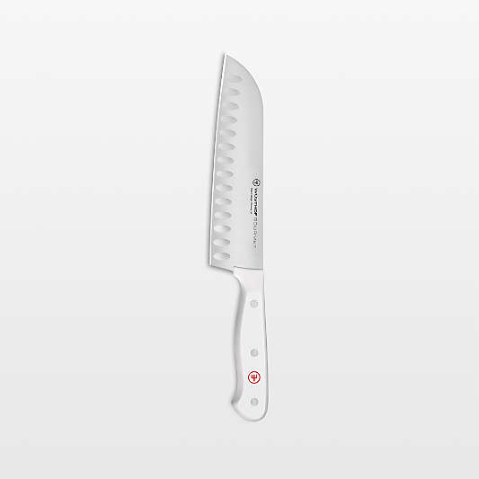 Wusthof ® Gourmet White 7" Santoku Knife