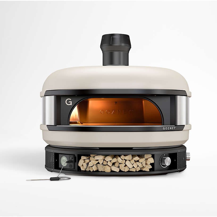 Gozney Dome Dual-Fuel Pizza Oven in Bone + Reviews | Crate & Barrel