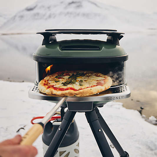Gozney Tread Pizza Oven in Olive