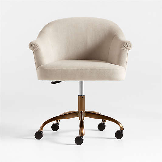 Grace Champagne Office Chair