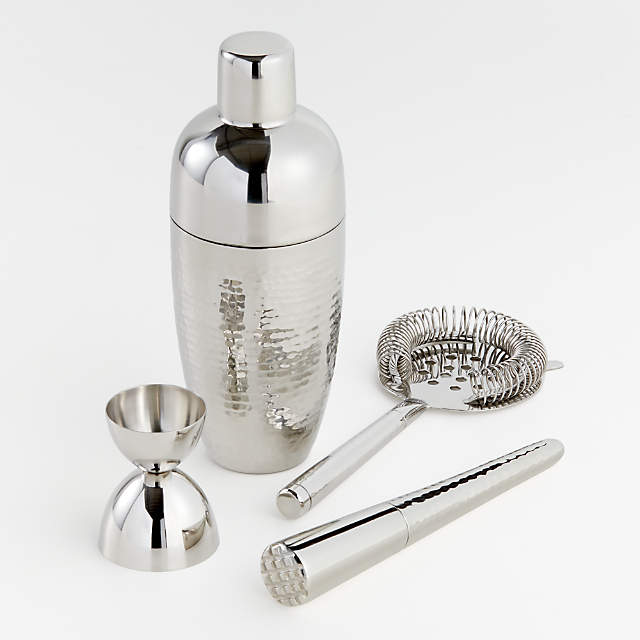 Graham Hammered Metal Cocktail Shaker + Reviews