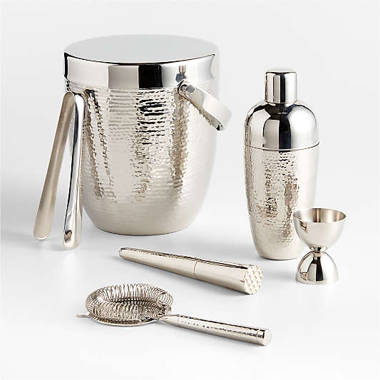 Graham Hammered Metal Cocktail Shaker