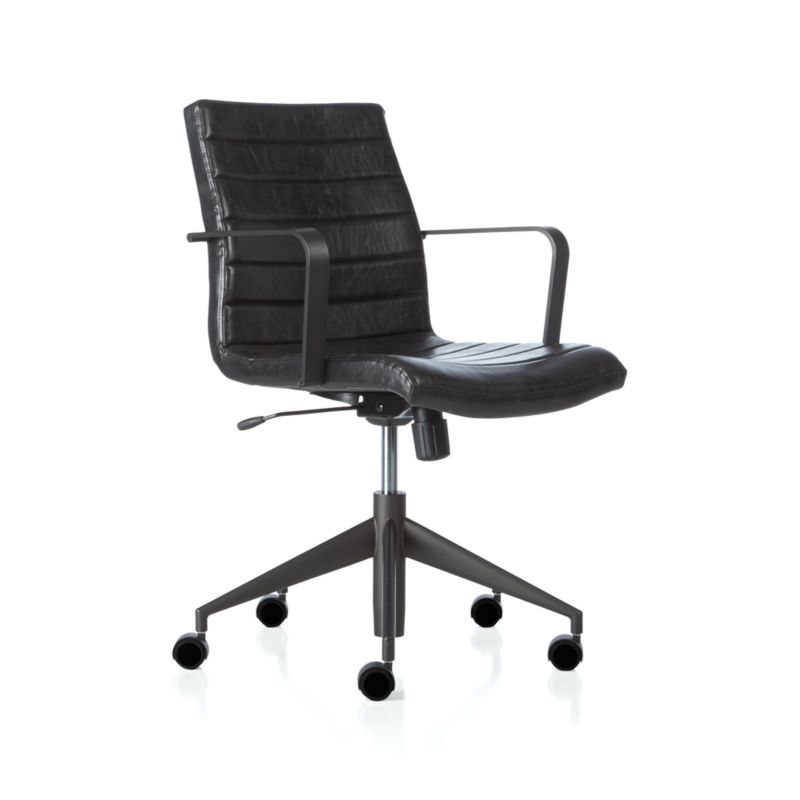 Graham Black Office Chair - image 10 of 12