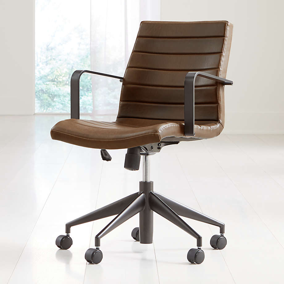 crate and barrel graham desk chair