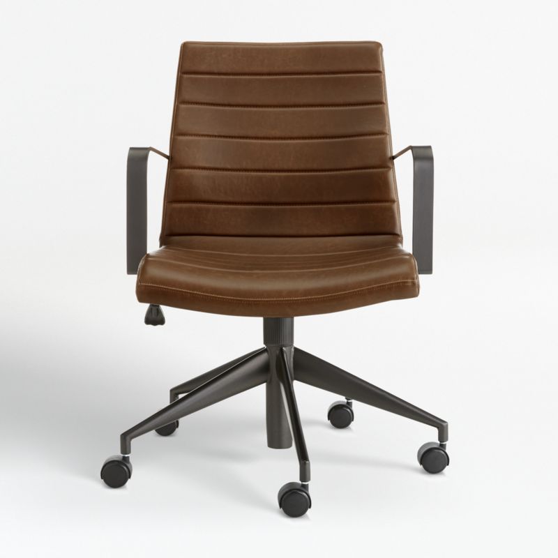 Graham Brown Desk Chair Reviews, Brown Leather Reception Chairs