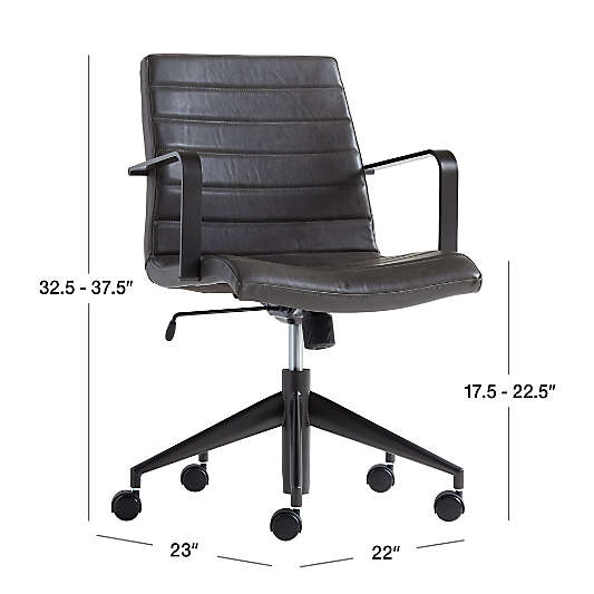 Graham Grey Office Chair