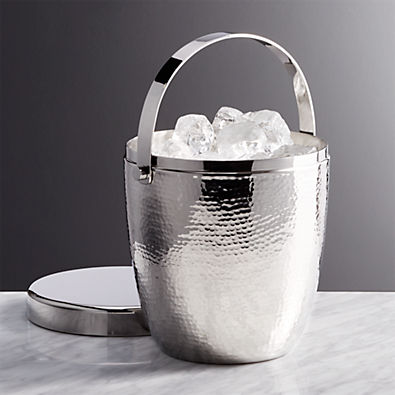 View Graham Hammered Metal Ice Bucket details