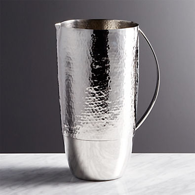 View Graham 82-Oz. Hammered Metal Pitcher details