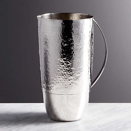 Graham 82-Oz. Hammered Metal Pitcher