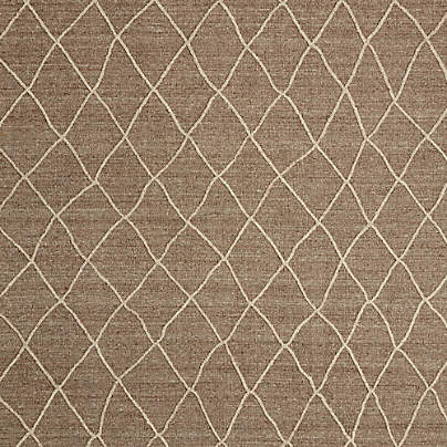 Granada Wool Handwoven Sandstone Brown Area Rug 9'x12'