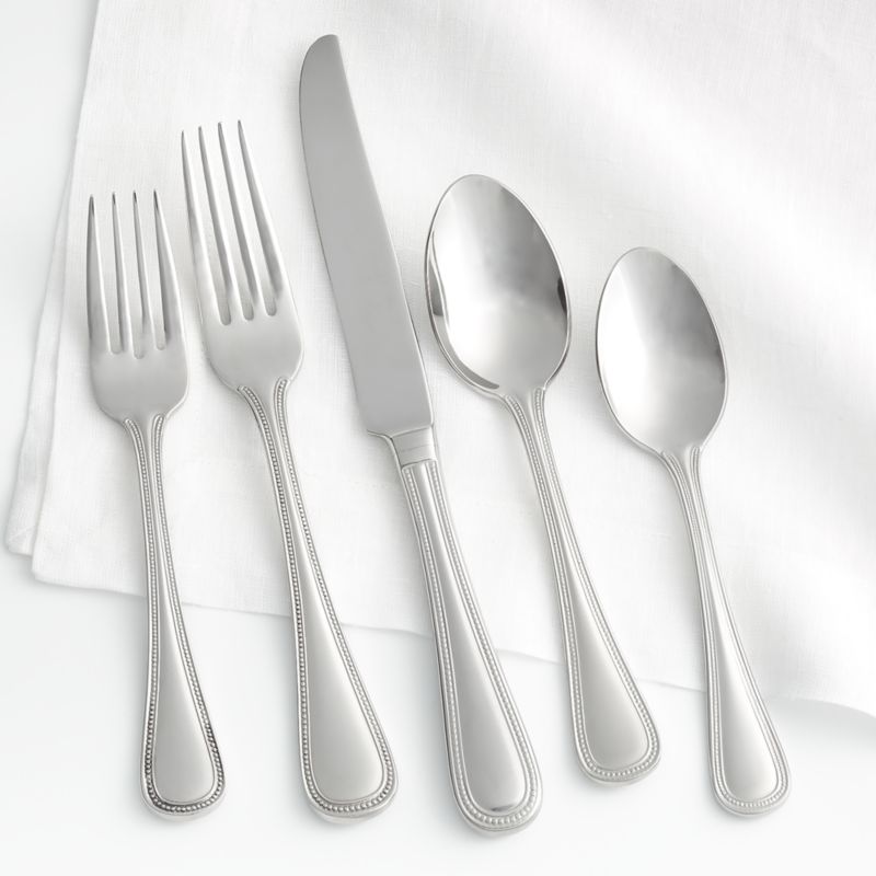 Grand Hotel II 5-Piece Flatware Place Setting + Reviews | Crate & Barrel