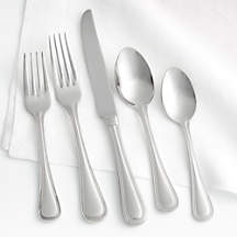 Grand Hotel II Mirror 20-Piece Flatware Set + Reviews | Crate & Barrel